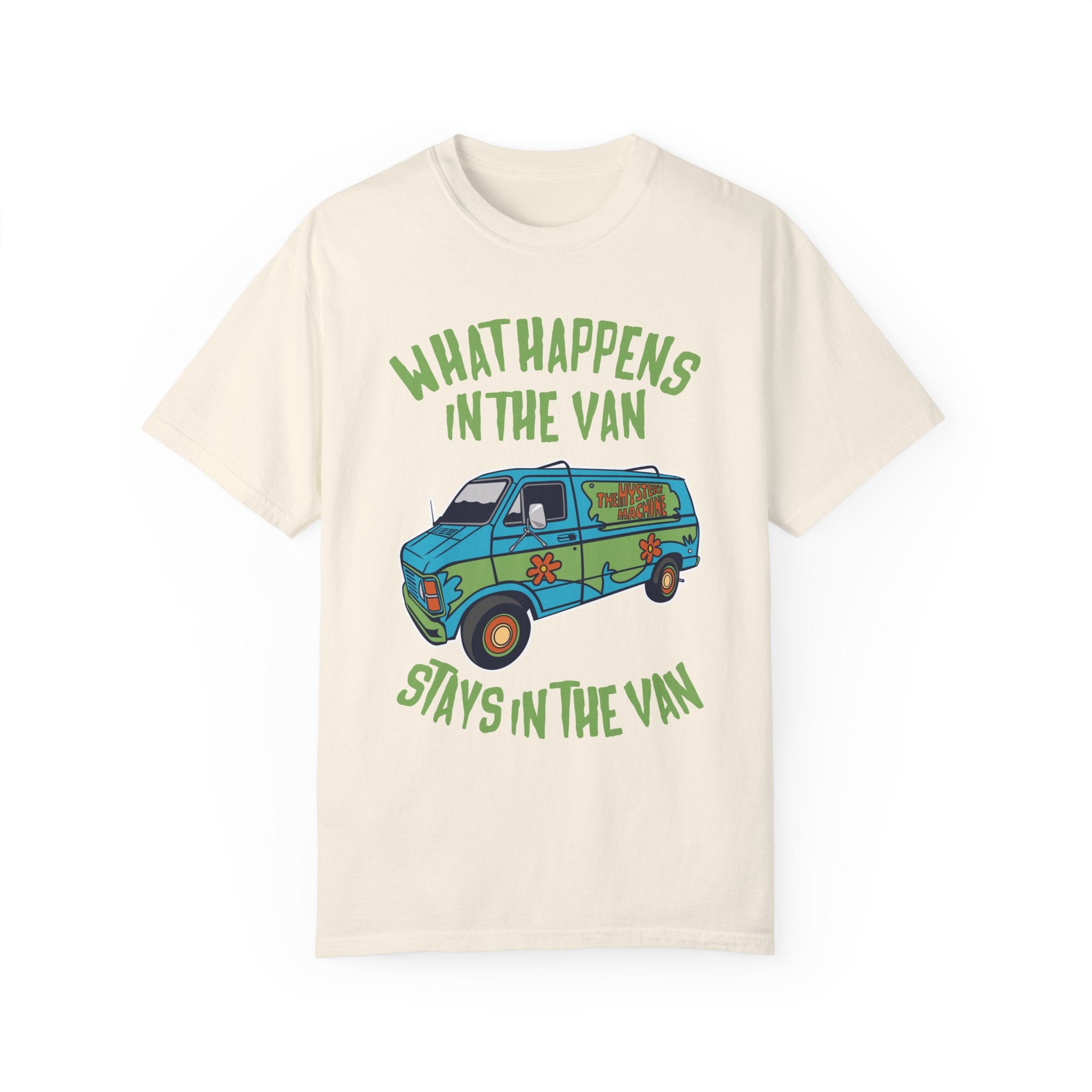 BraggerSwine Unisex Garment-Dyed T-Shirt - What Happens In The Van