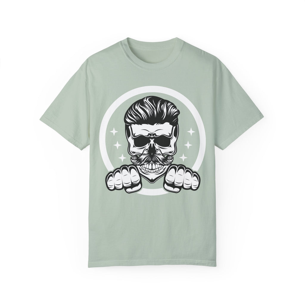 BraggerSwine Unisex Garment-Dyed T-Shirt - Skull & Knuckles