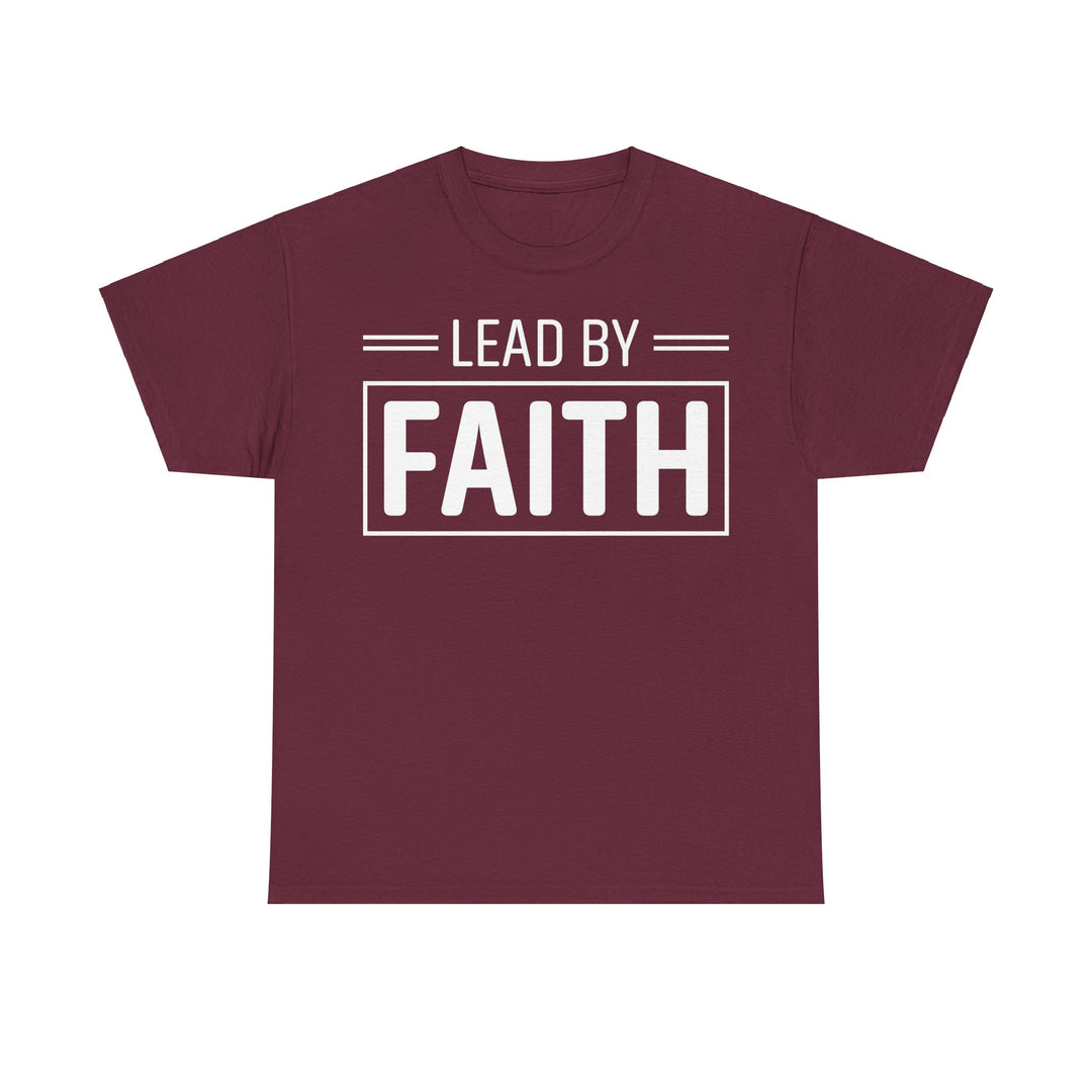 Lead By Faith Unisex Heavy Cotton Tee