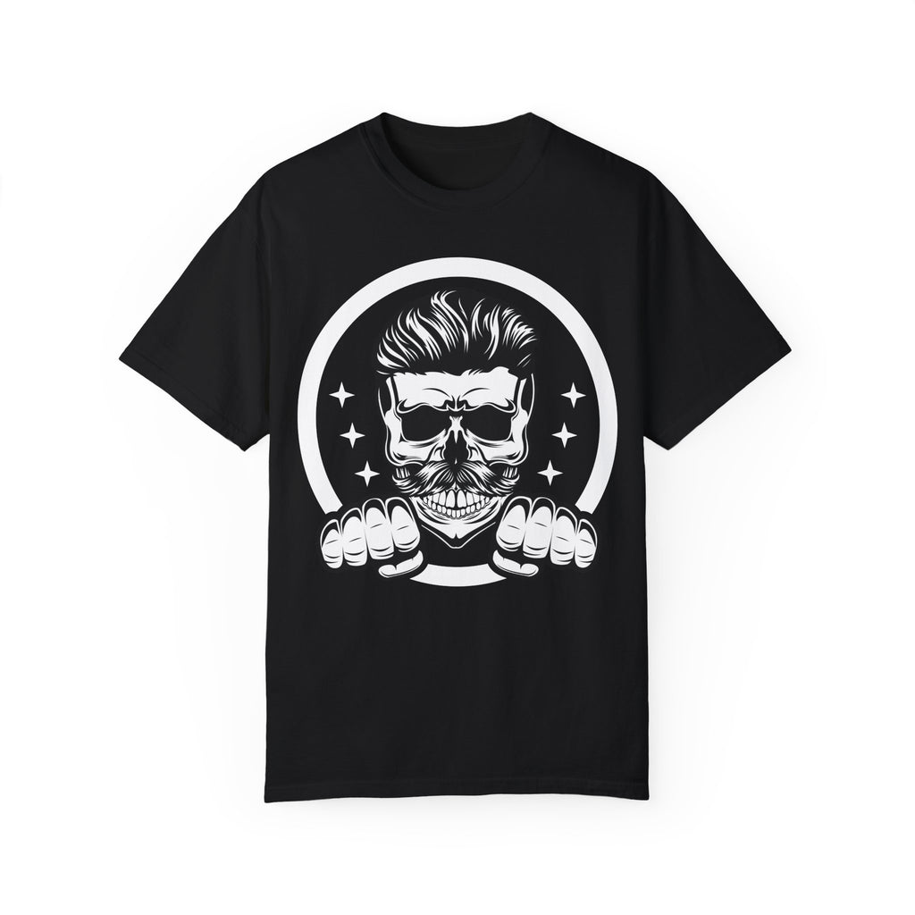 BraggerSwine Unisex Garment-Dyed T-Shirt - Skull & Knuckles