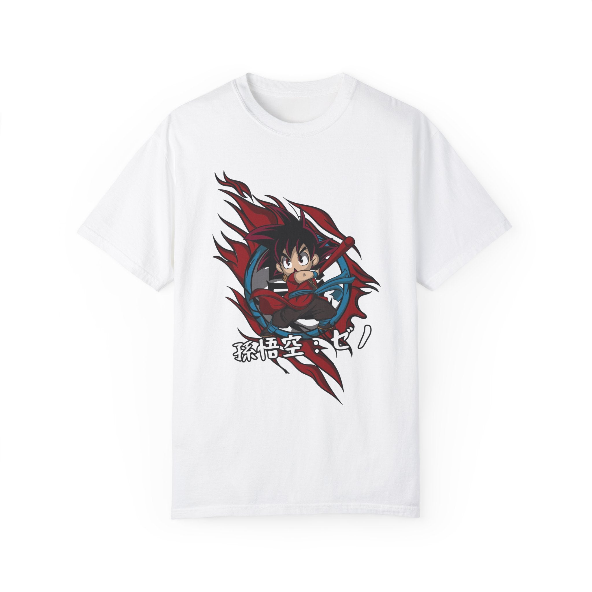 BraggerSwine Unisex Garment-Dyed T-Shirt - Baby Goku - Tee