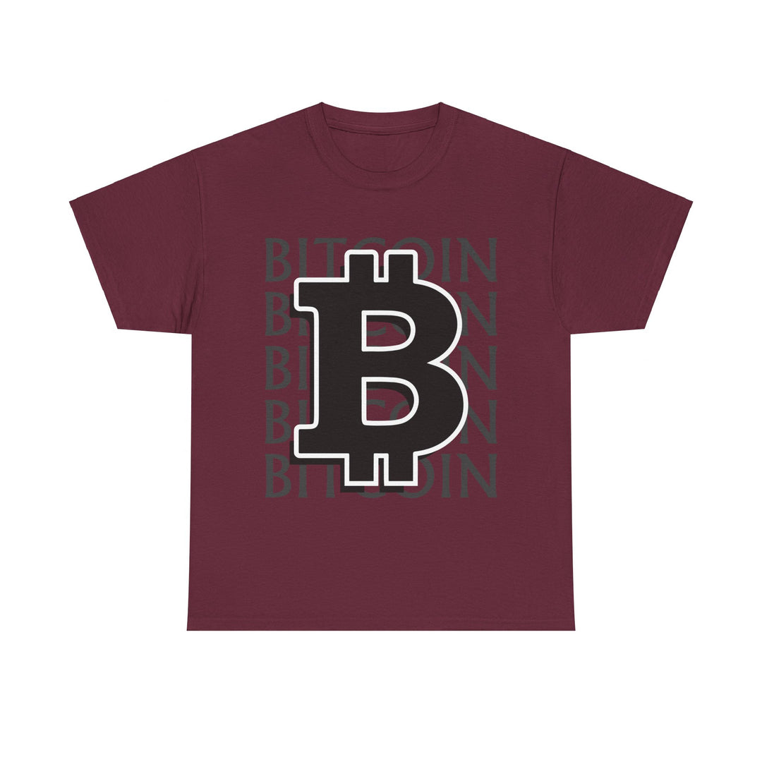 Bitcoin Unisex Heavy Cotton Tee