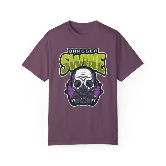 BraggerSwine Unisex Garment-Dyed T-Shirt - BraggerSwine Toxic Gaming