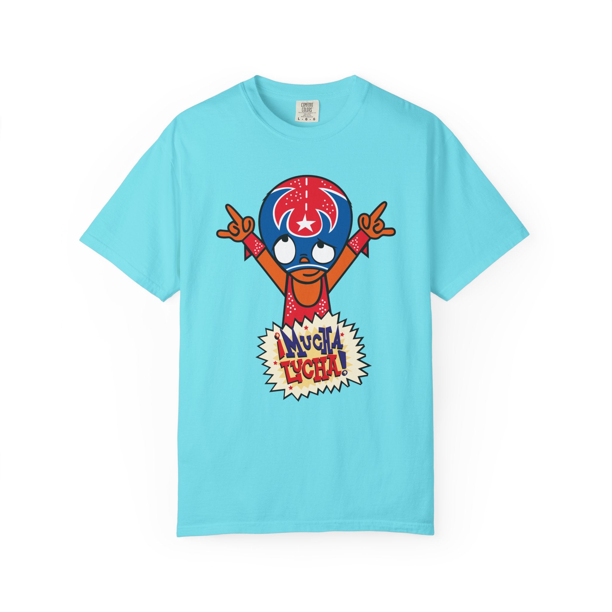 Lucha Libre Masked Wrestler Graphic T-Shirt – Retro Mexican Wrestling Tee