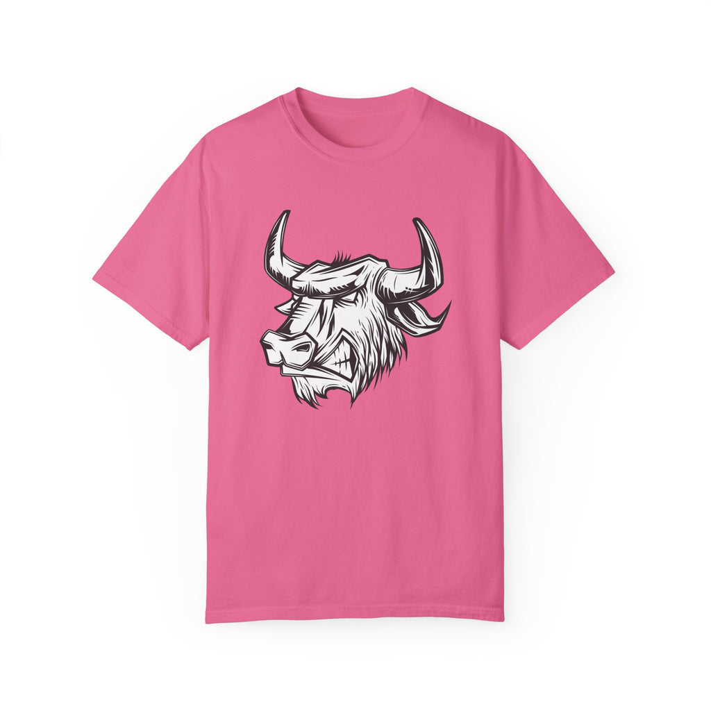 BraggerSwine Unisex Garment-Dyed T-Shirt - Bull