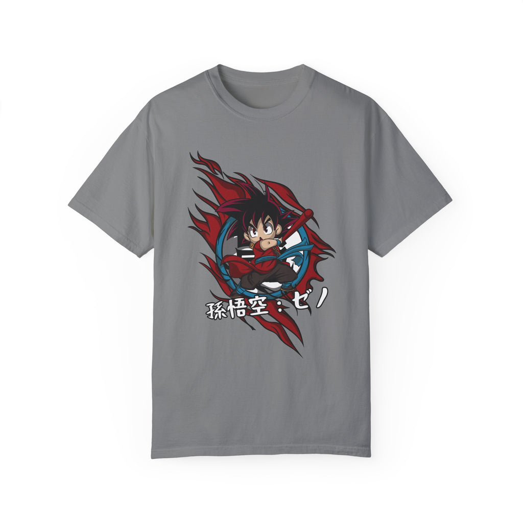 BraggerSwine Unisex Garment-Dyed T-Shirt - Baby Goku - Tee