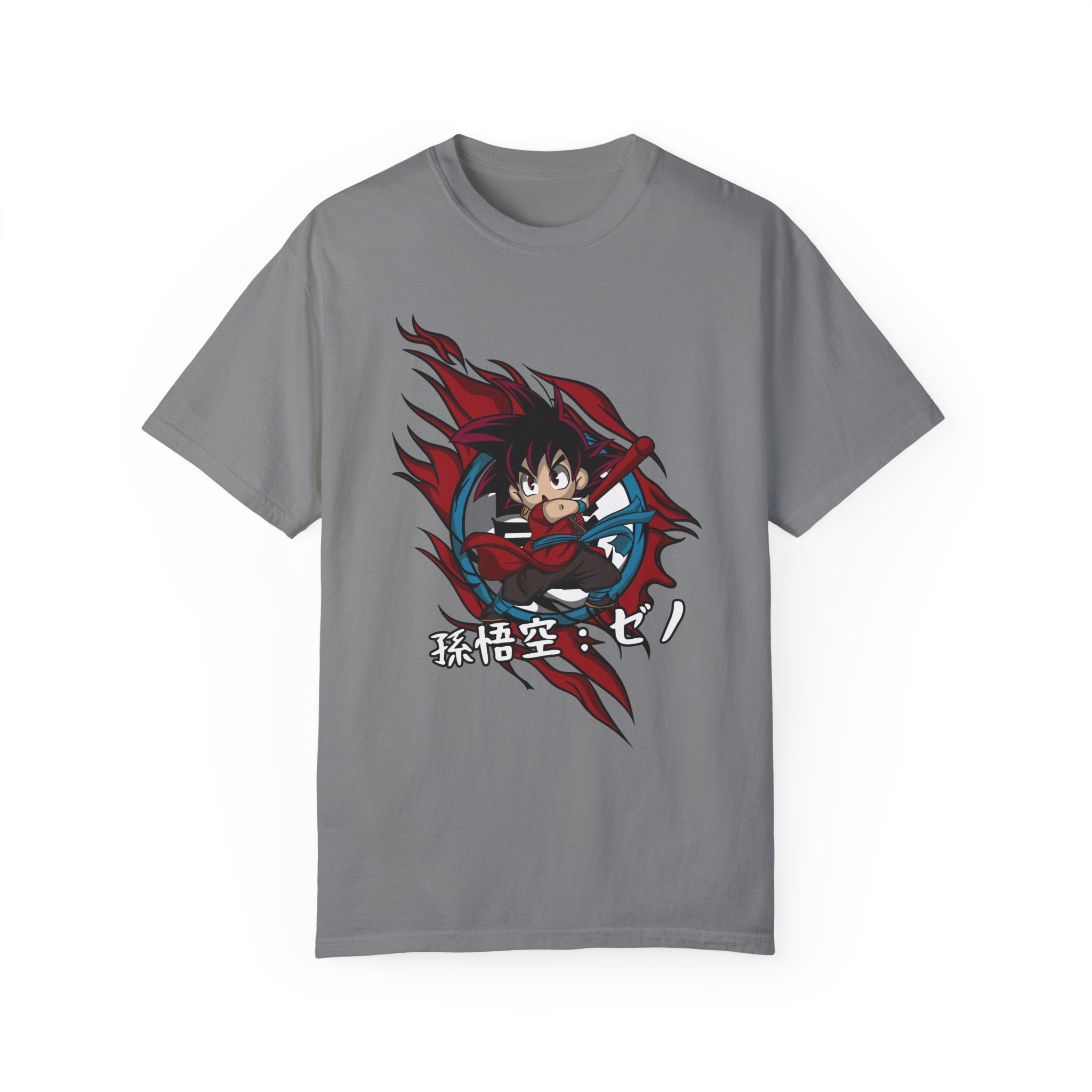 BraggerSwine Unisex Garment-Dyed T-Shirt - Baby Goku - Tee