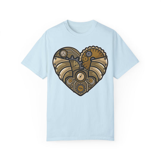 BraggerSwine Unisex Garment-Dyed T-Shirt - Steam Punk Heart