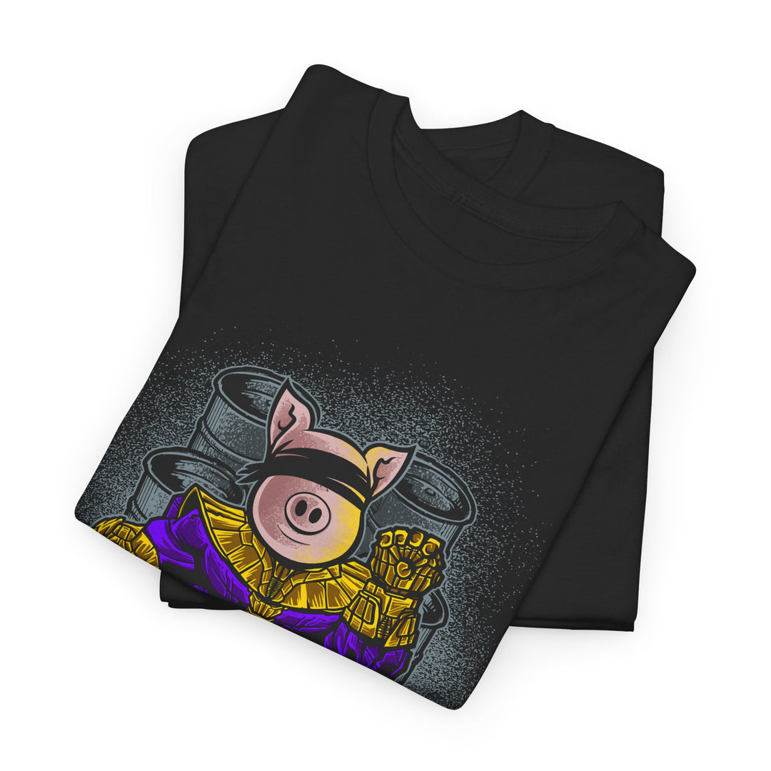 Pig Thanos Unisex Heavy Cotton Tee