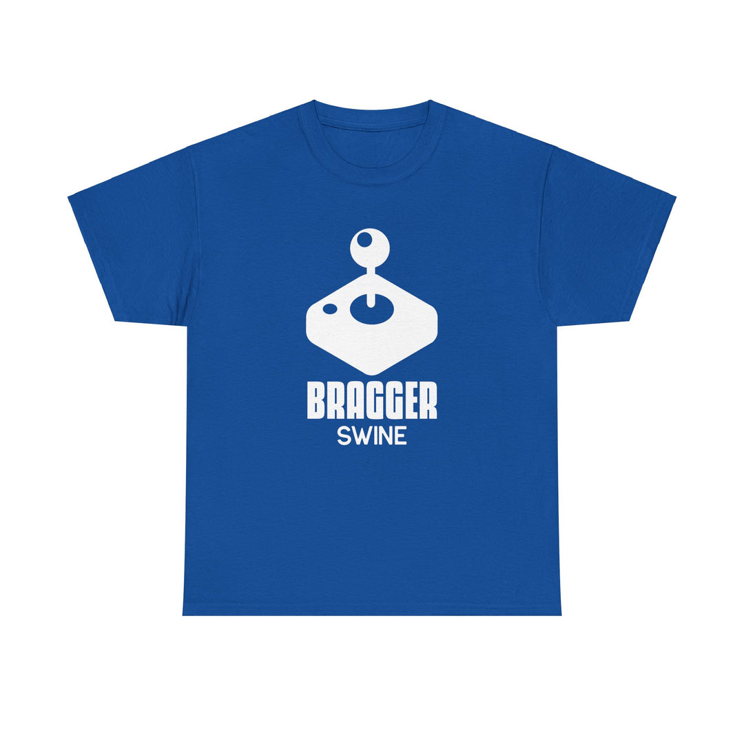 BraggerSwine Joystick Unisex Heavy Cotton Tee