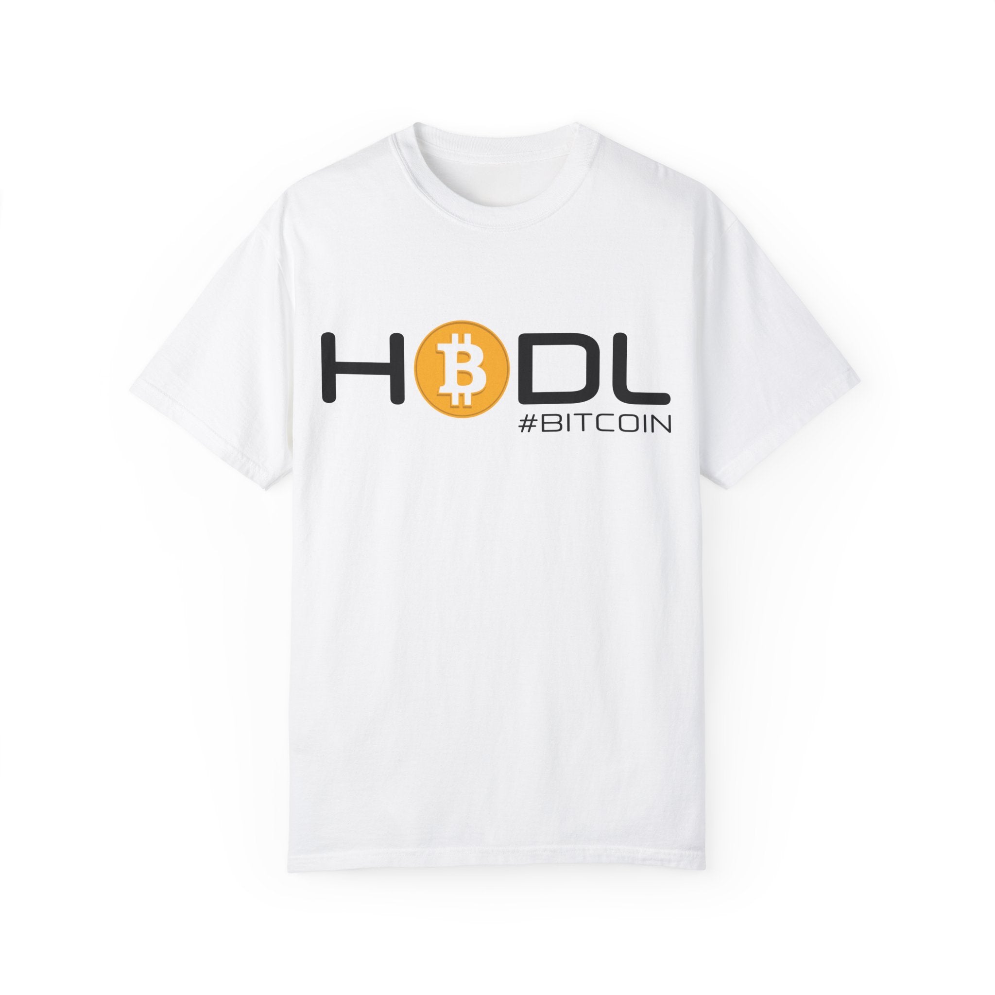 BraggerSwine Unisex Garment-Dyed T-Shirt - HODL Bitcoin