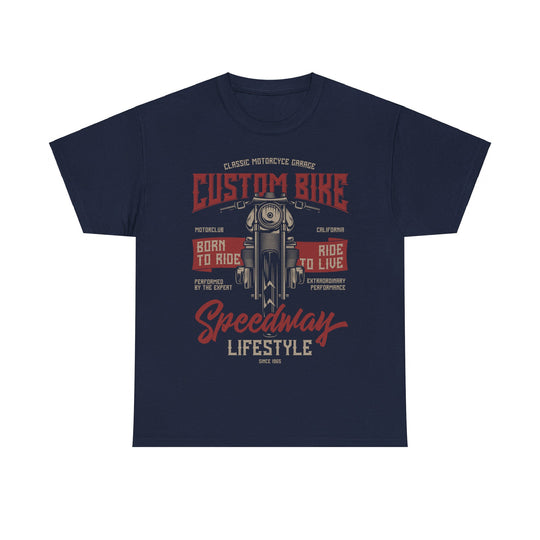 Custom Bike Lifestyle Unisex Heavy Cotton Tee