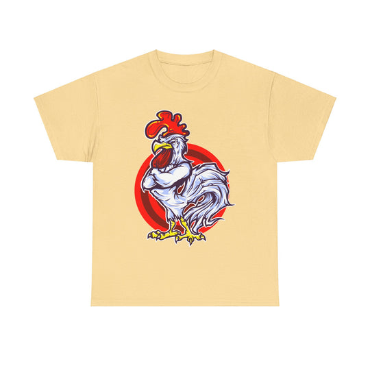 The Rooster Unisex Heavy Cotton Tee