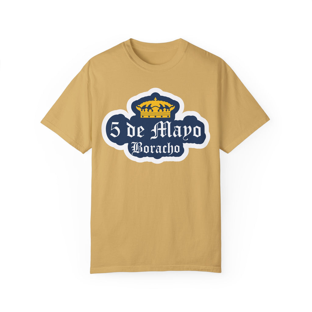 BraggerSwine Unisex Garment-Dyed T-Shirt - 5 De Boracho - Tee