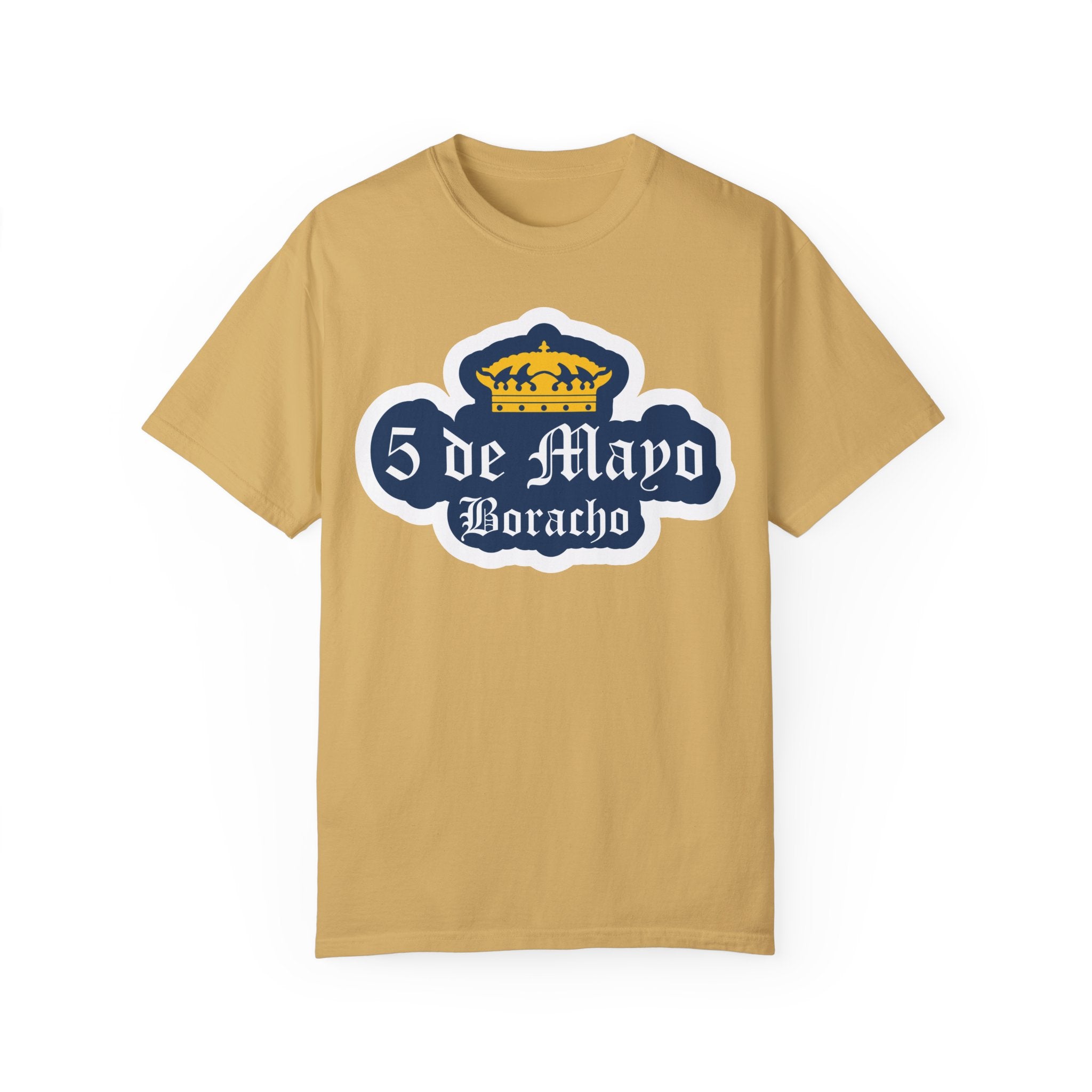 BraggerSwine Unisex Garment-Dyed T-Shirt - 5 De Boracho - Tee