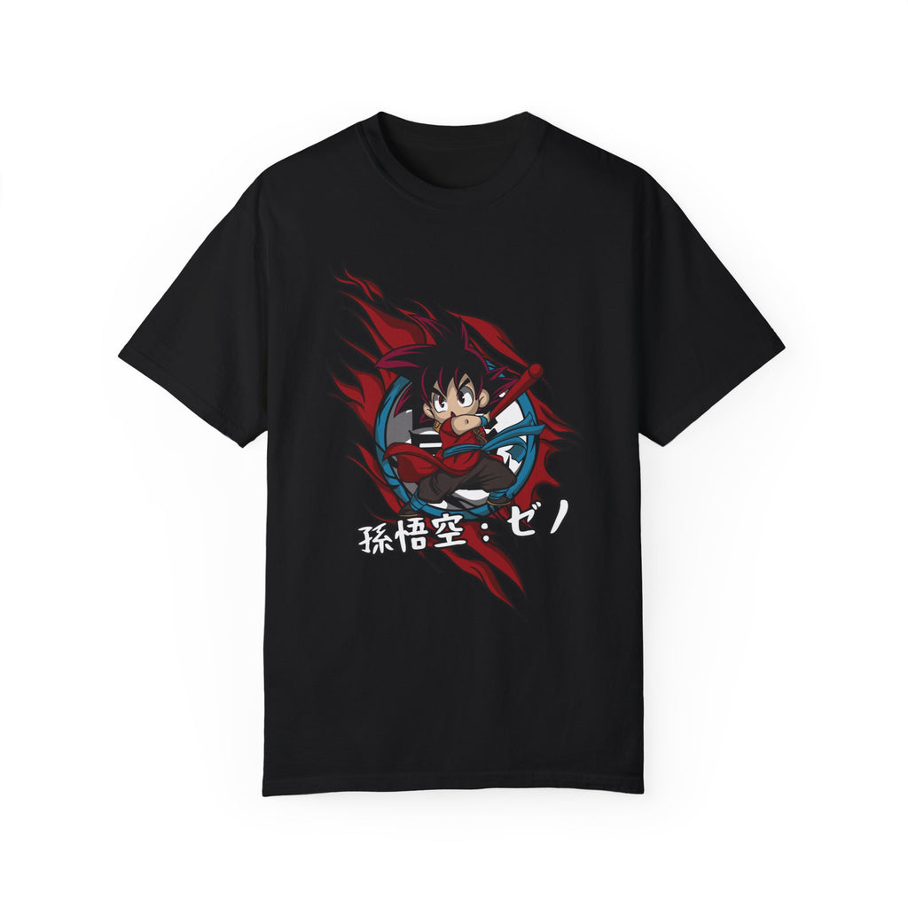 BraggerSwine Unisex Garment-Dyed T-Shirt - Baby Goku - Tee