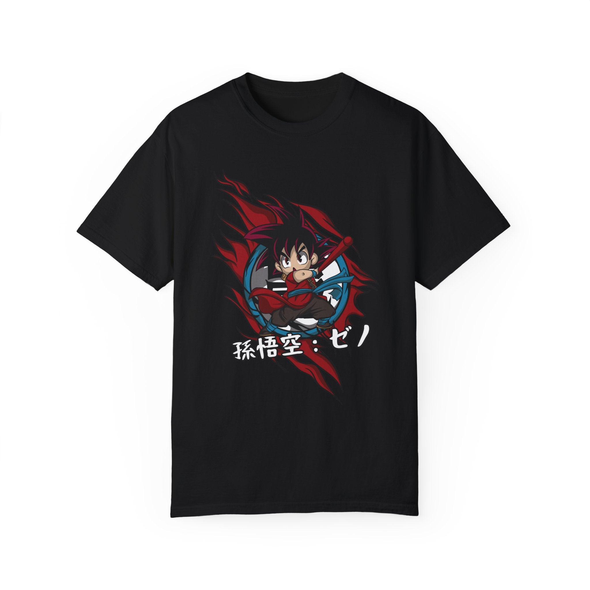 BraggerSwine Unisex Garment-Dyed T-Shirt - Baby Goku - Tee
