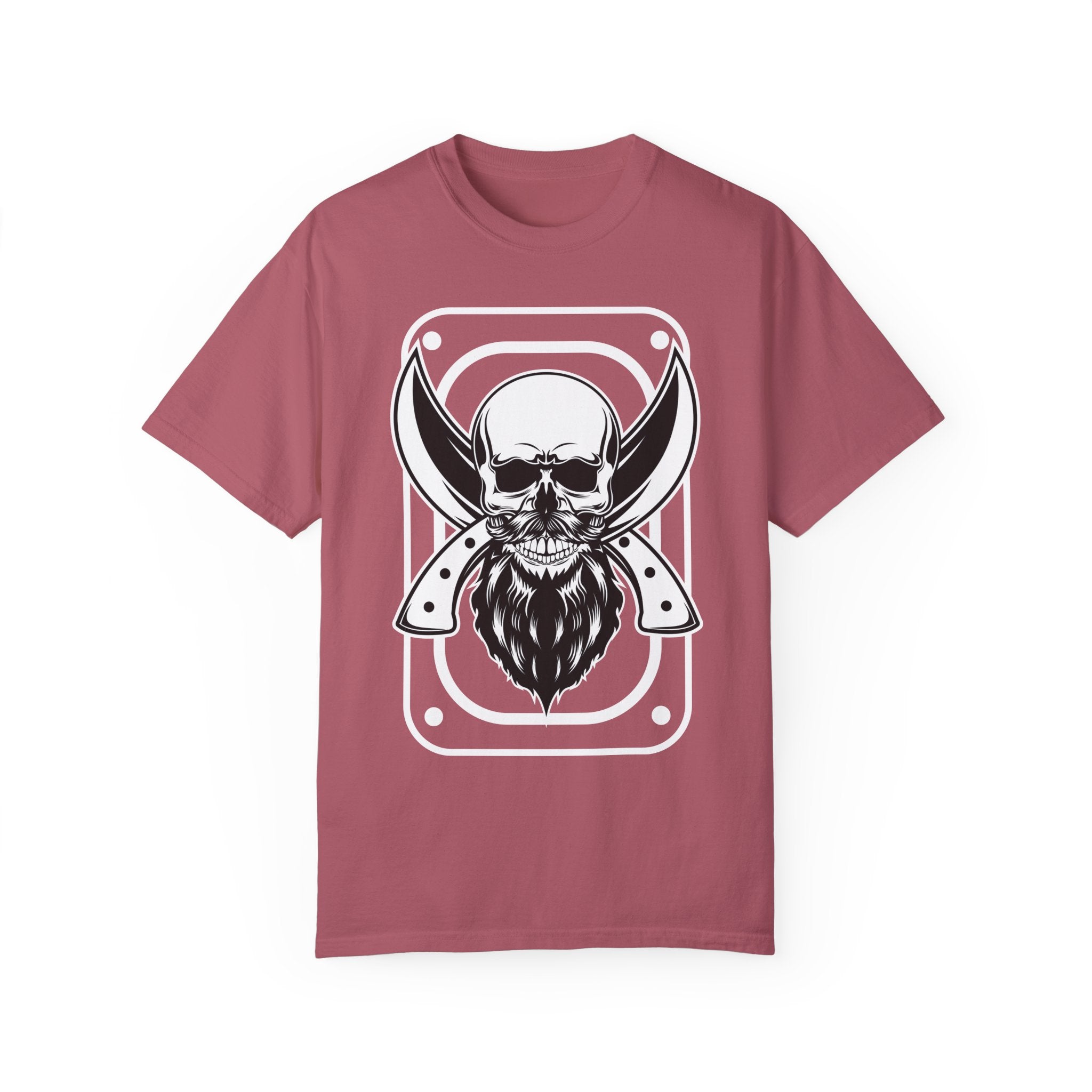 BraggerSwine Unisex Garment-Dyed T-Shirt - Skull