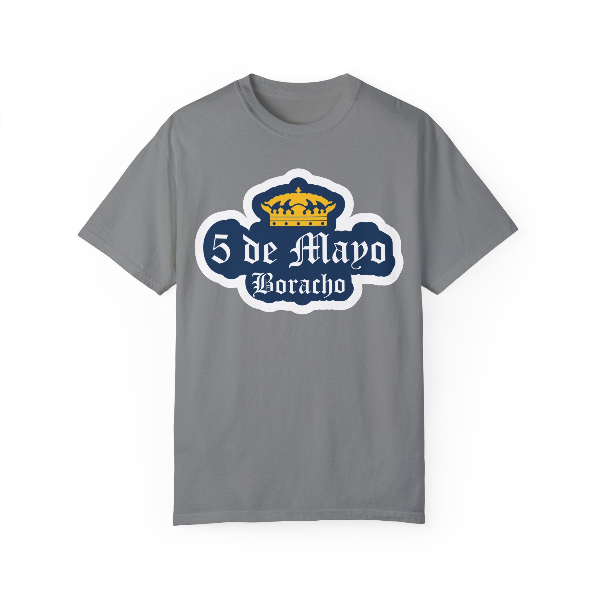 BraggerSwine Unisex Garment-Dyed T-Shirt - 5 De Boracho - Tee