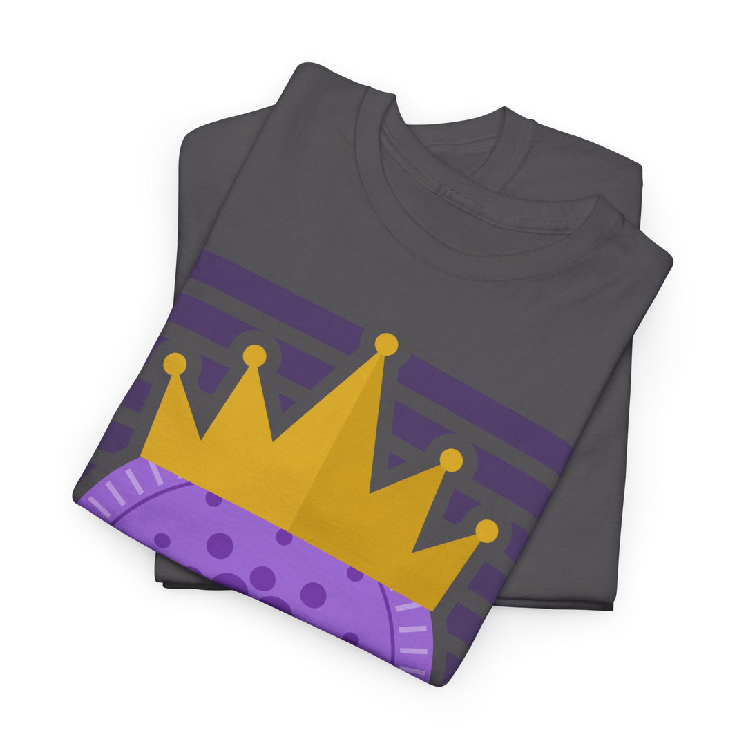 Cryptocurrency is King Unisex Heavy Cotton Tee