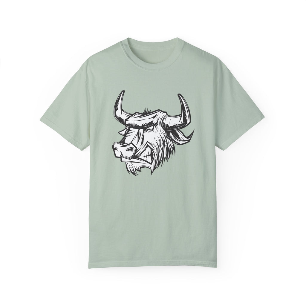 BraggerSwine Unisex Garment-Dyed T-Shirt - Bull