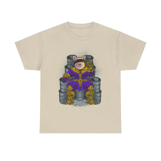 Pig Thanos Unisex Heavy Cotton Tee