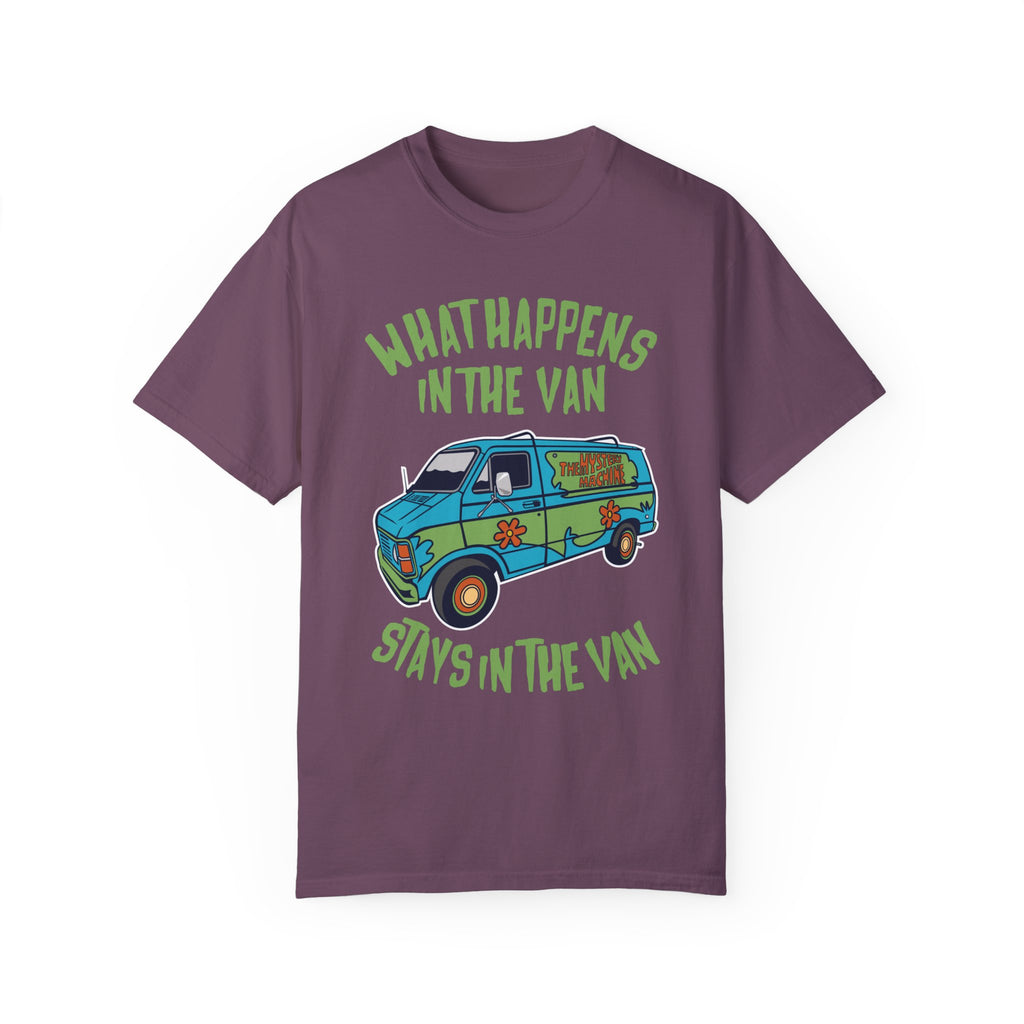 BraggerSwine Unisex Garment-Dyed T-Shirt - What Happens In The Van