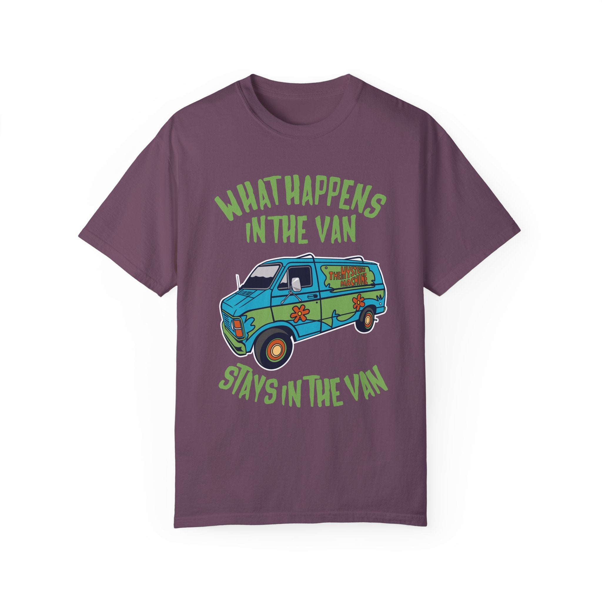 BraggerSwine Unisex Garment-Dyed T-Shirt - What Happens In The Van