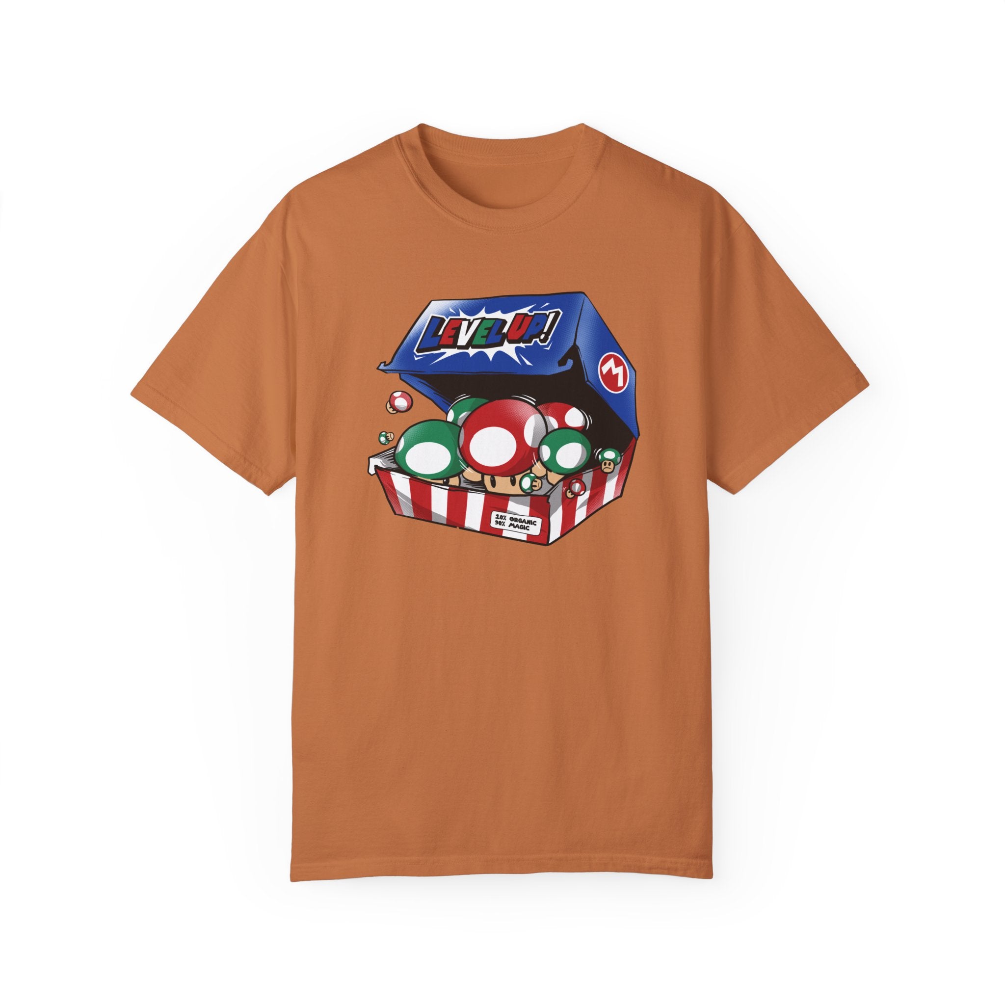 BraggerSwine Unisex Garment-Dyed T-Shirt - Level Up Snack Pack