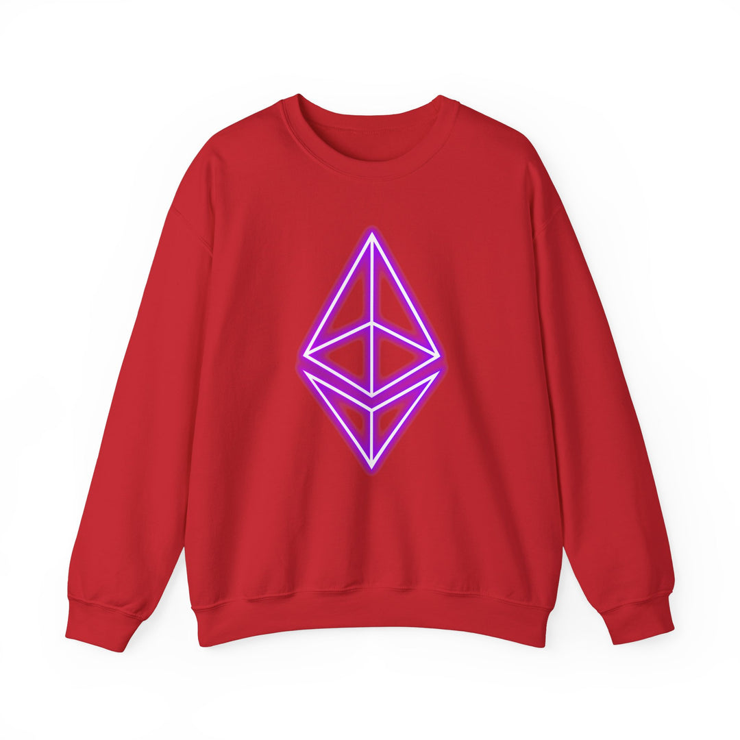 Neon Ethereum Unisex Heavy Blend™ Crewneck Sweatshirt