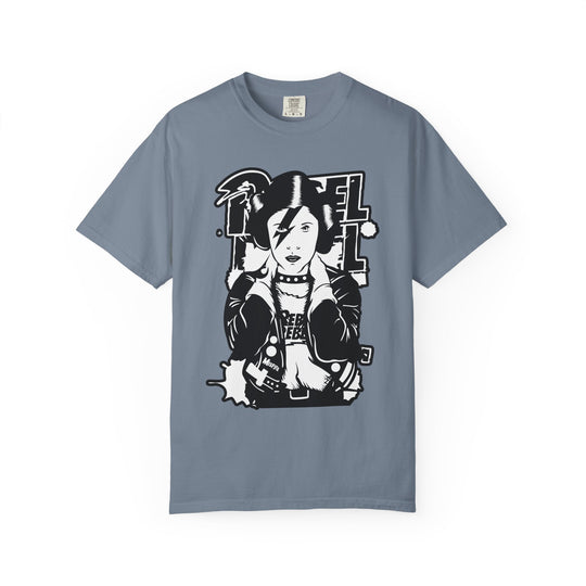 Punk Girl Graphic T-Shirt — Retro Rock Band Tee