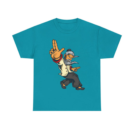 Kungfu Shifu Unisex Heavy Cotton Tee