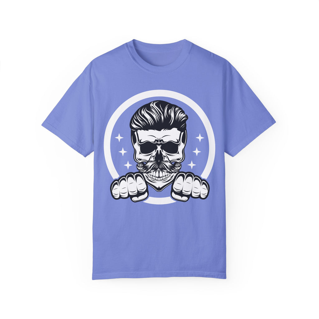 BraggerSwine Unisex Garment-Dyed T-Shirt - Skull & Knuckles
