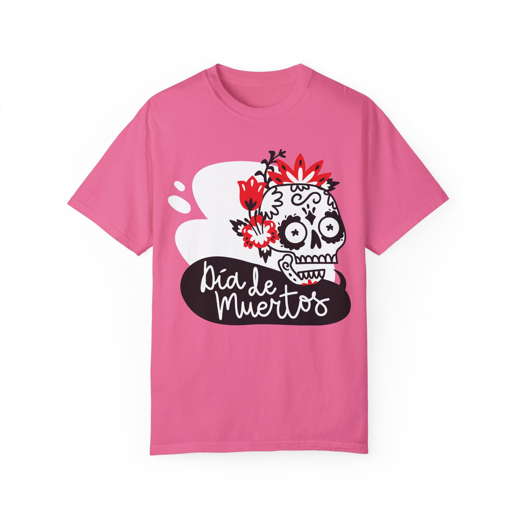 BraggerSwine Unisex Garment-Dyed T-Shirt - Dia De Muertos