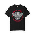 Wings of the Road Motorcycle T-Shirt - "Born to Ride" Vintage Road Racer Tee
