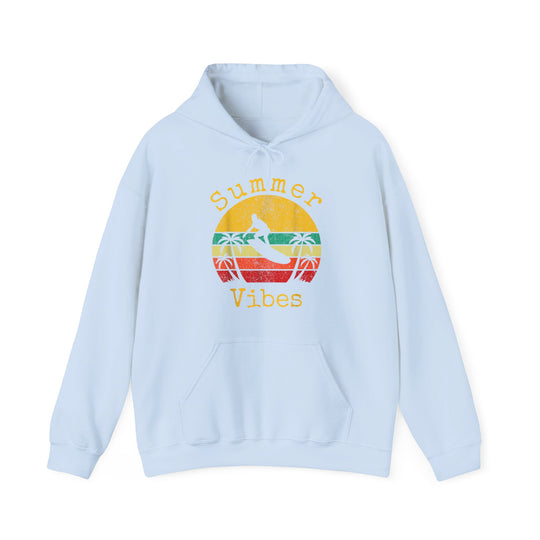 Summer Vibes Surfing Unisex Heavy Blend™ Hooded Sweatshirt