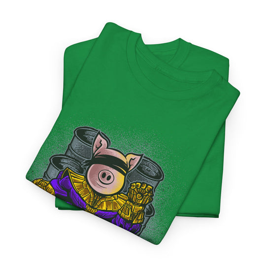 Pig Thanos Unisex Heavy Cotton Tee