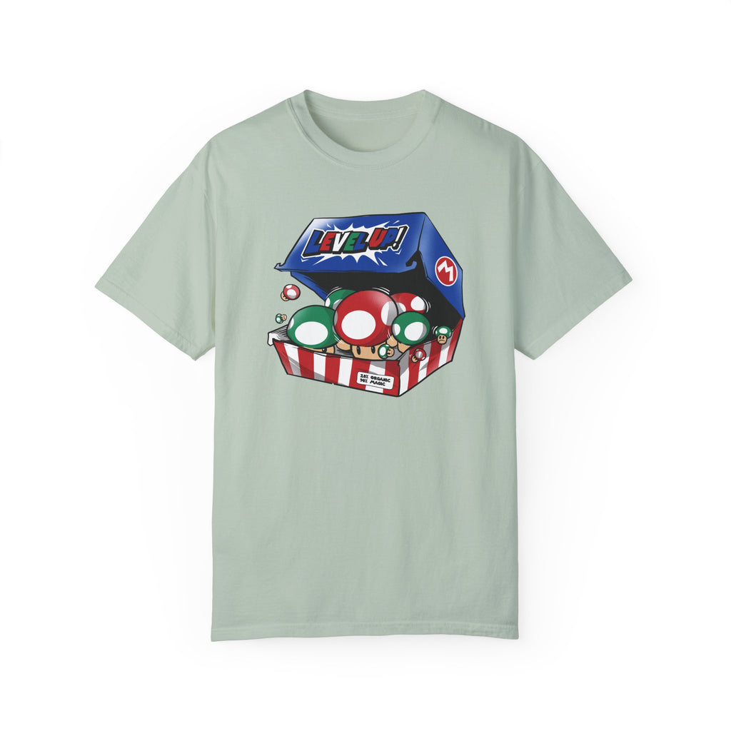 BraggerSwine Unisex Garment-Dyed T-Shirt - Level Up Snack Pack