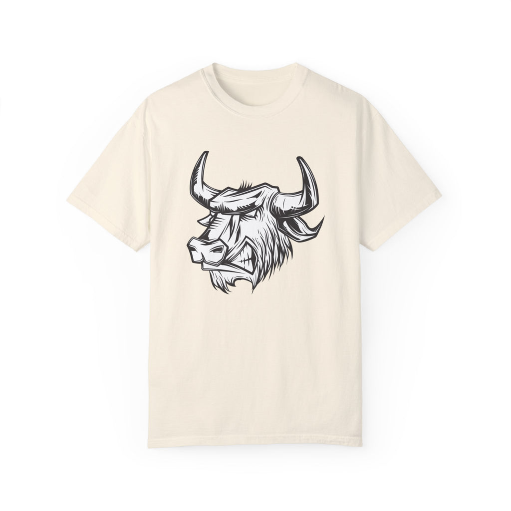BraggerSwine Unisex Garment-Dyed T-Shirt - Bull