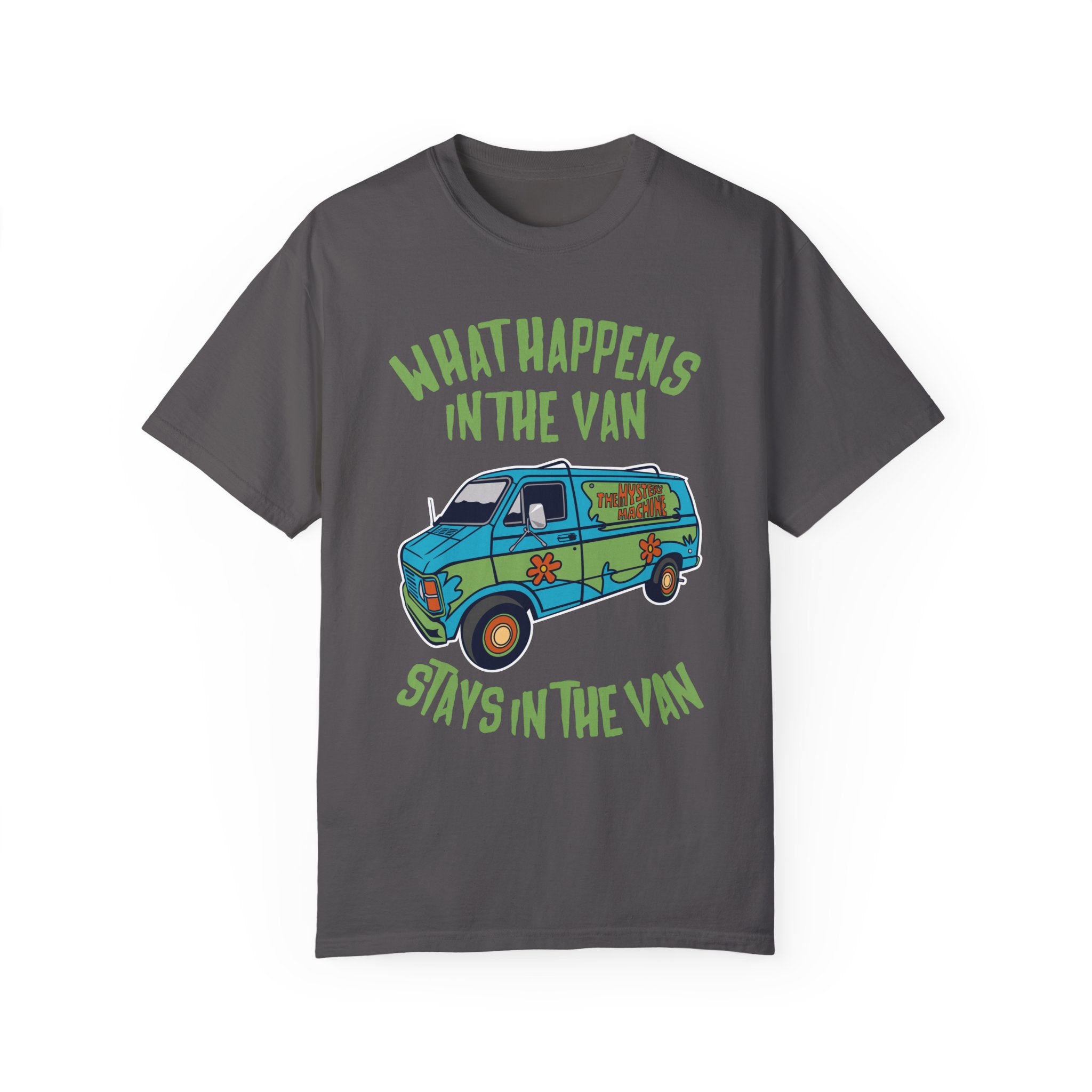 BraggerSwine Unisex Garment-Dyed T-Shirt - What Happens In The Van