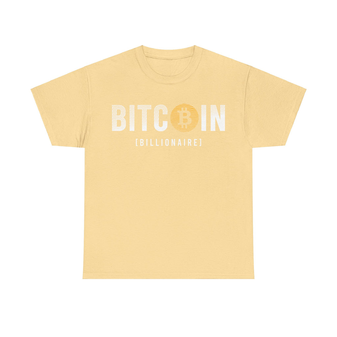 Bitcoin Billionaire Unisex Heavy Cotton Tee