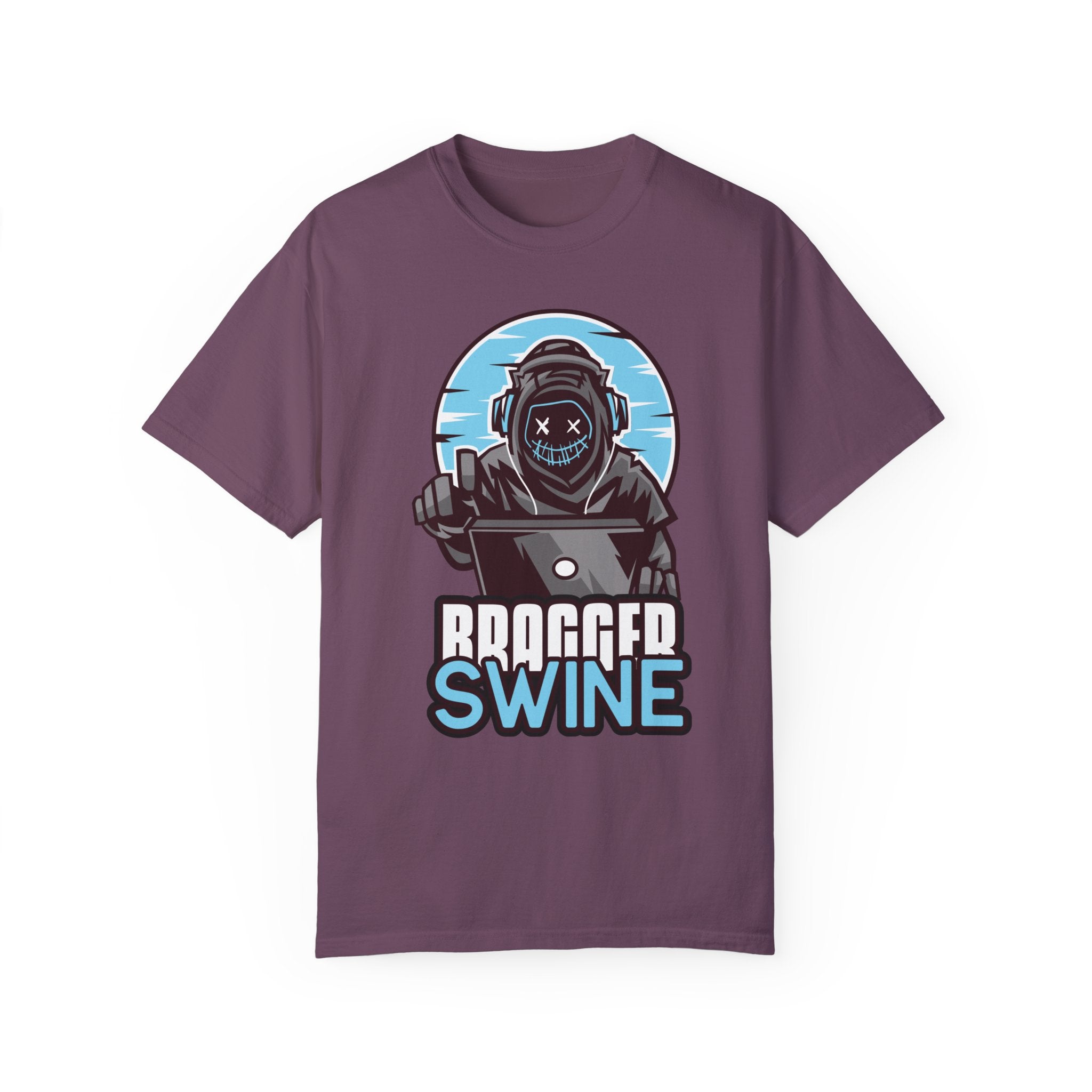 BraggerSwine Unisex Garment-Dyed T-Shirt - Hacker