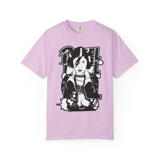 Punk Girl Graphic T-Shirt — Retro Rock Band Tee
