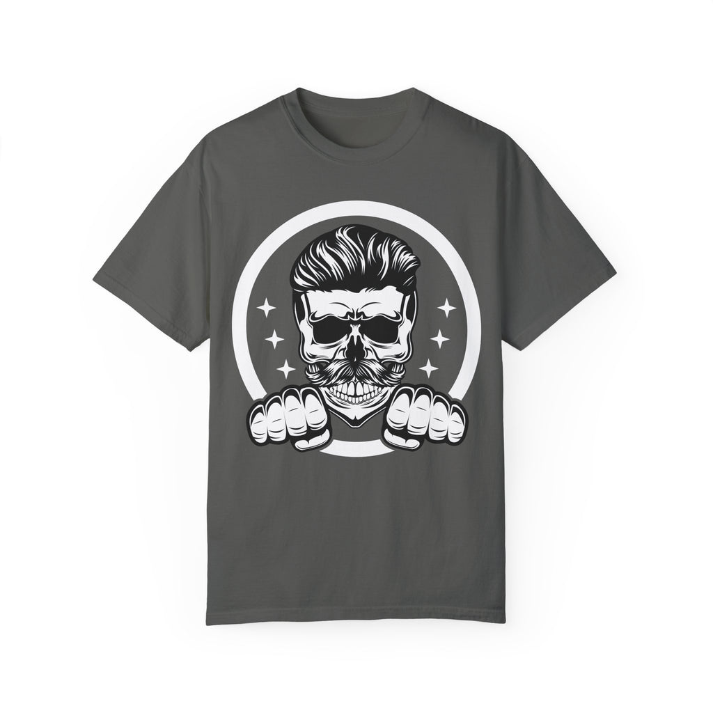 BraggerSwine Unisex Garment-Dyed T-Shirt - Skull & Knuckles