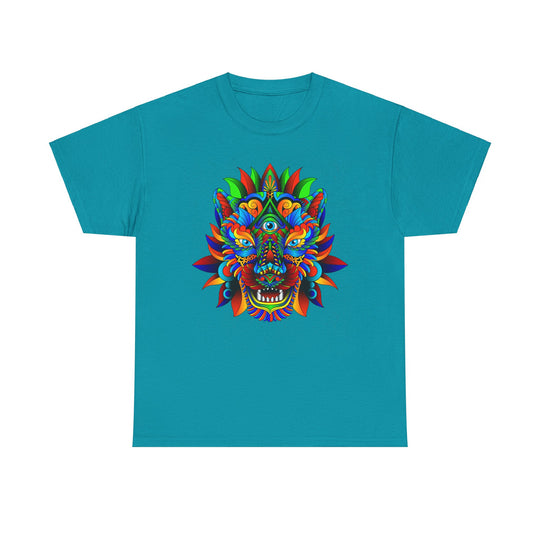 Mexican Mask Unisex Heavy Cotton Tee