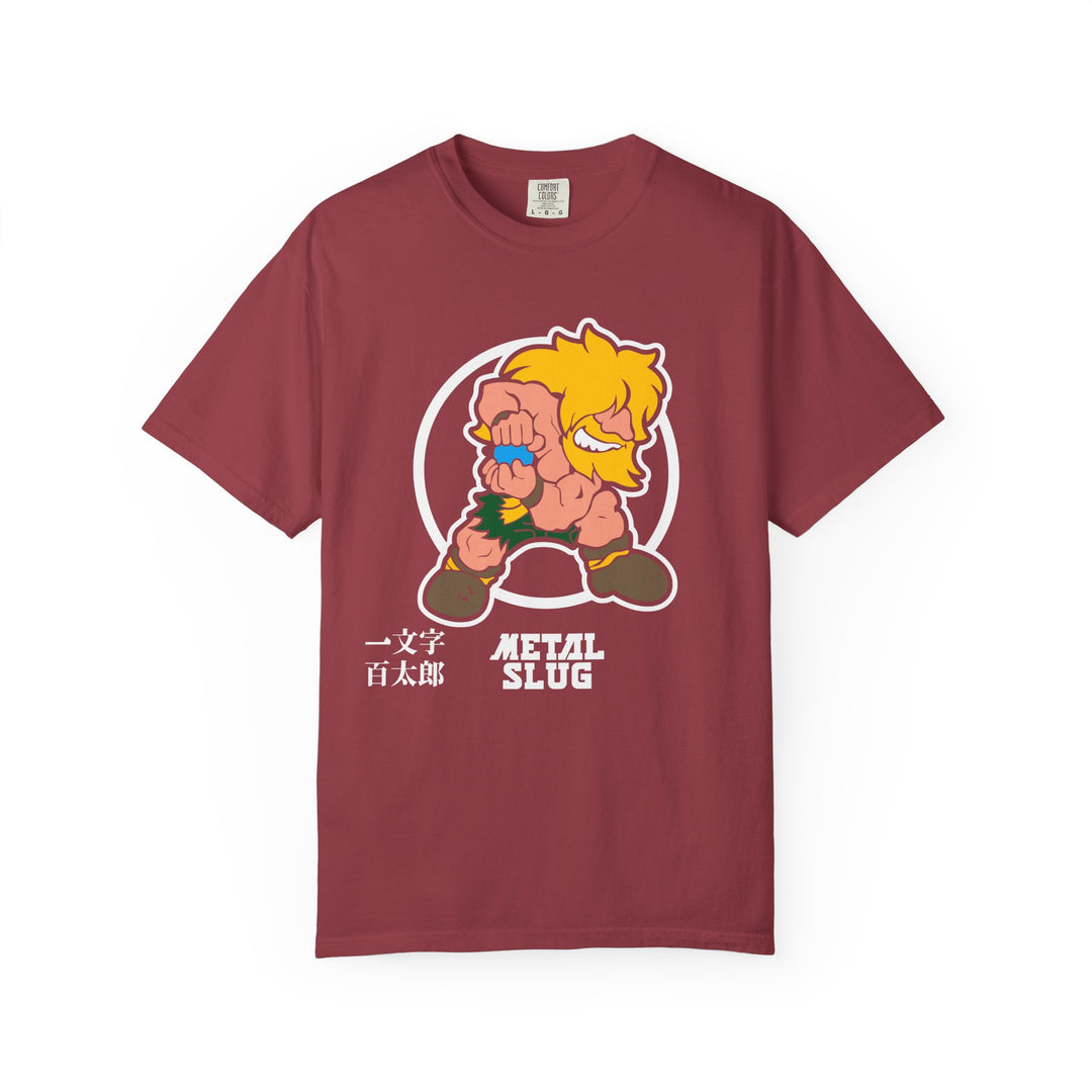Metal Slug Bancho Character T-Shirt — Retro Arcade Gamer Tee