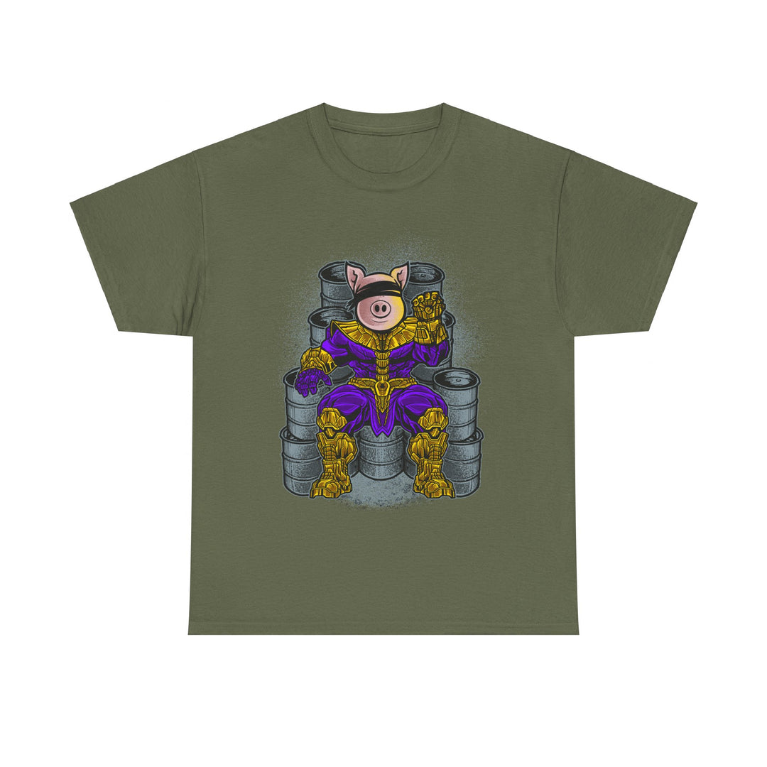 Pig Thanos Unisex Heavy Cotton Tee