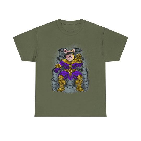 Pig Thanos Unisex Heavy Cotton Tee