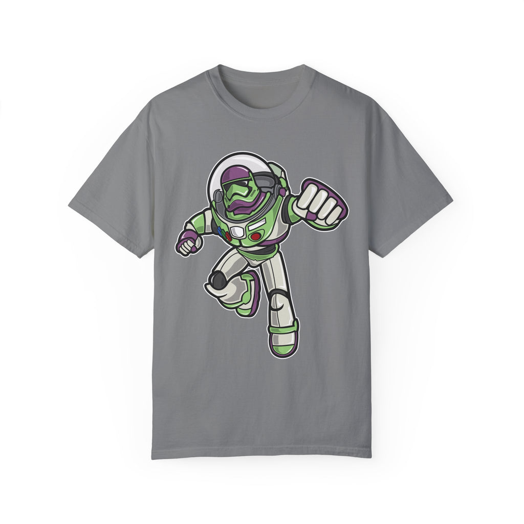 BraggerSwine Unisex Garment-Dyed T-Shirt - Buzz Storm Trooper