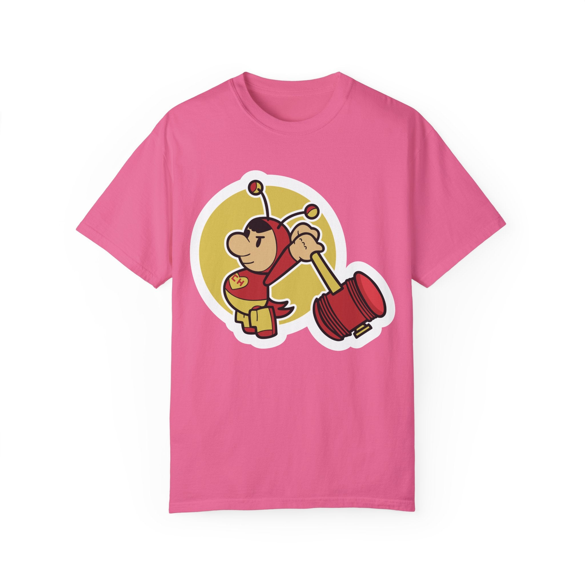 BraggerSwine Unisex Garment-Dyed T-Shirt - Chapulin